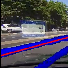 Lane detection sample 3